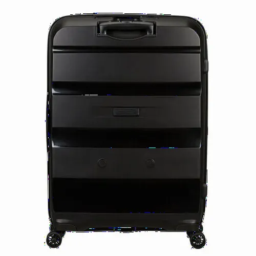 Valiza American Turister BON AIR DLX pe 4 roti 75/28 TSA EXP negru