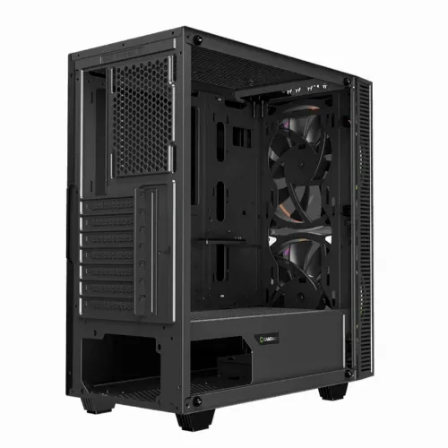 Компьютерный корпус Gamemax Black Hole, Midi-Tower, ATX, Чёрный