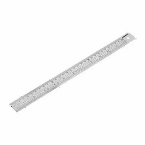 Rigla din otel inoxidabil WOKIN 150x19x0.8 mm