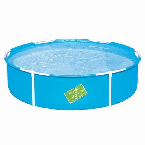 Piscină cu cadru metalic Bestway 56283, 580L, Albastru deschis, 56283