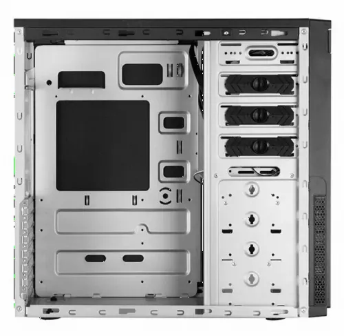 Компьютерный корпус Chieftec HC-10B-OP, Midi-Tower, ATX, Чёрный
