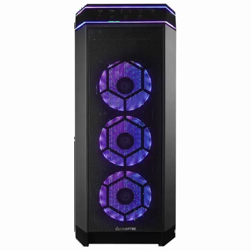 Carcasă PC Chieftec GP-03B-OP, Midi-Tower, ATX, Negru