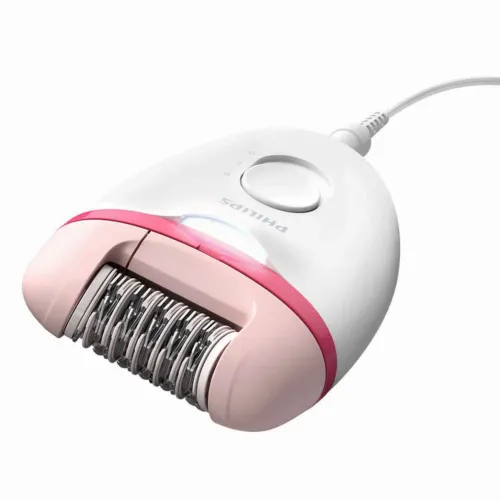Эпилятор PHILIPS BRE255/00, Белый/Розовый