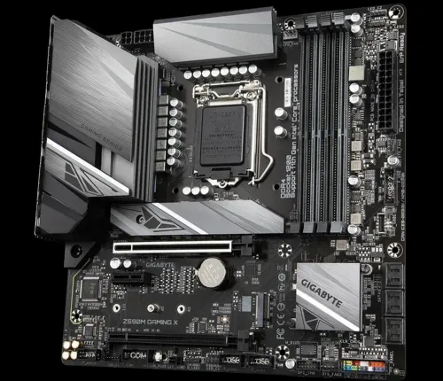 Placă de bază Gigabyte Z590M GAMING X, LGA1200, Intel Z590, Micro-ATX