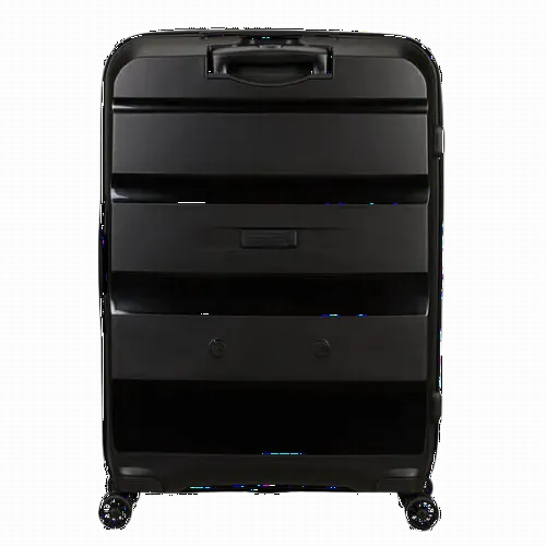 Valiza American Turister BON AIR DLX pe 4 roti 75/28 TSA EXP negru