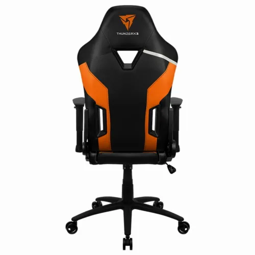 Игровое кресло ThunderX3 TC3, Искусственная кожа, Черный/Оранжевый