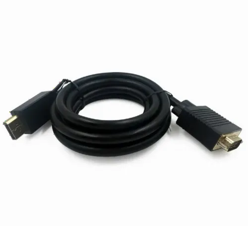 Cablu Video Cablexpert CCP-DPM-VGAM-5M, DisplayPort (M) - VGA D-Sub (M), 5m, Negru