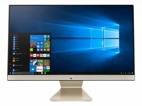 Computer All-in-One ASUS V241, 23,8", Intel Pentium 7505, 4GB/128GB, Windows 11 Pro, Negru