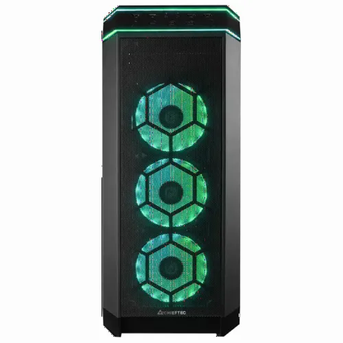 Carcasă PC Chieftec GP-03B-OP, Midi-Tower, ATX, Negru