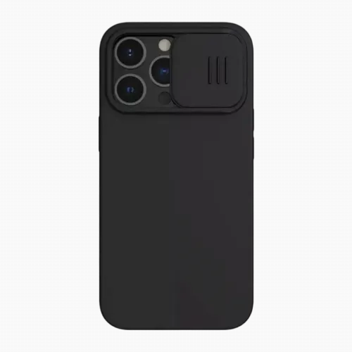 Чехол Nillkin iPhone 13 Pro Max, CamShield Silky Silicone, Elegant Black