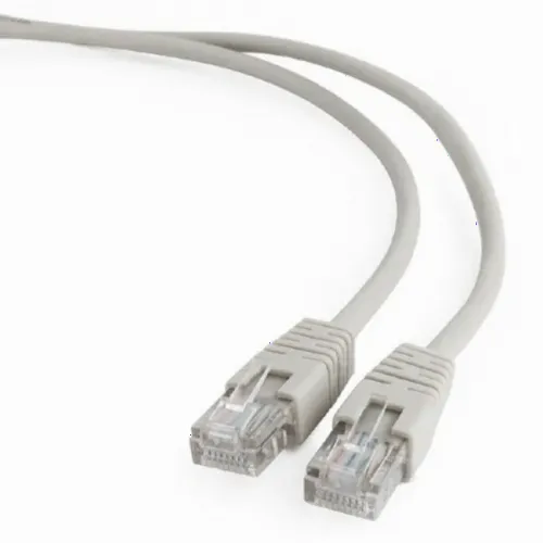 Patch cord Cablexpert PP12-1M, CAT5e UTP, 1m, Gri