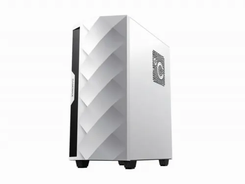 Carcasă PC Gamemax Diamond COC, Midi-Tower, ATX, Alb