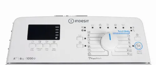 Стиральная машина Indesit BTW D61053, 6кг, Белый