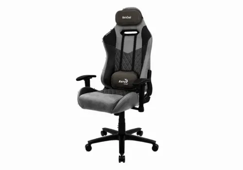 Gaming Chair AeroCool DUKE Ash Black, User max load up to 150kg / height 165-180cm