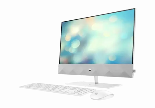 Computer All-in-One HP Pavilion 27, 27", Intel Core i7-11700T, 16GB/1000GB, Windows 10 Home, Alb