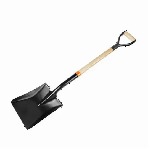 Lopata patrata din otel cu maner din lemn WOKIN 1025 mm 