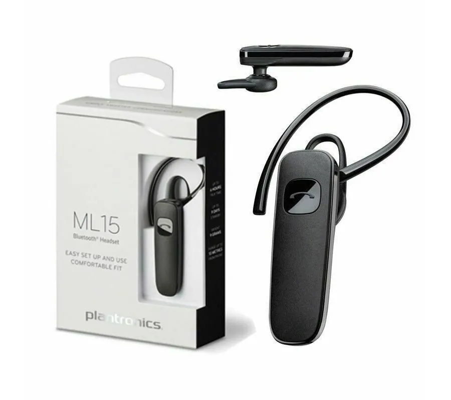 Căști Plantronics ML15, Negru