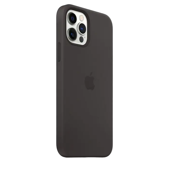 iPhone 12 | 12 Pro Silicone Case with MagSafe - Black