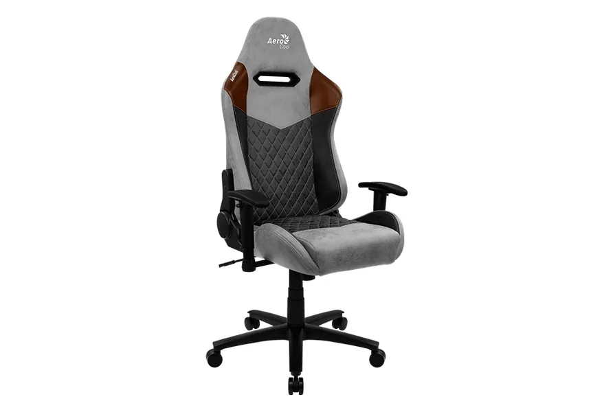 Gaming Chair AeroCool DUKE Tan Grey, User max load up to 150kg / height 165-180cm