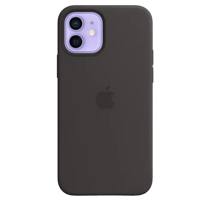 iPhone 12 | 12 Pro Silicone Case with MagSafe - Black