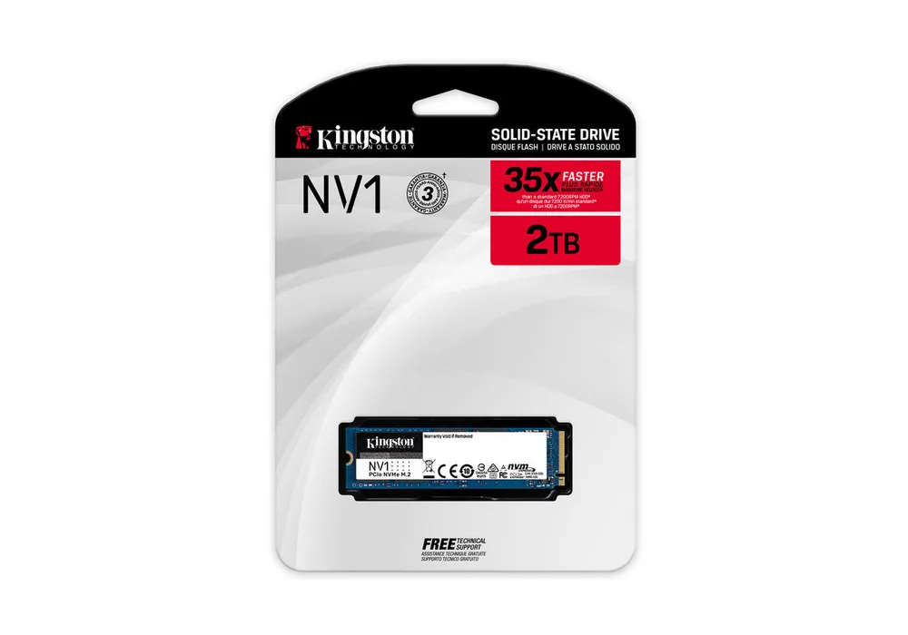 SSD Kingston NV1 2000Гб, SNVS/2000G