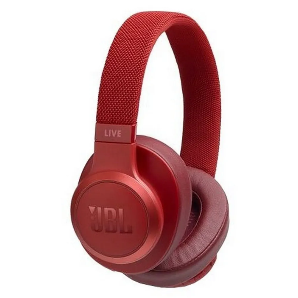 Headphones  Bluetooth  JBL  LIVE500BT Red, Over-ear