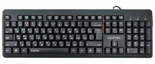 Tastatură QUMO Kappa, Cu fir, Negru