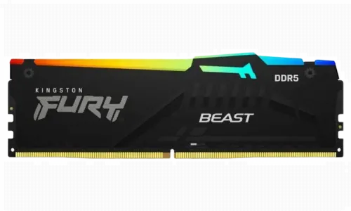 Memorie RAM Kingston FURY Beast RGB, DDR5 SDRAM, 5600 MHz, 32 GB, KF556C40BBA-32