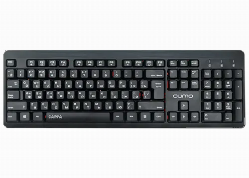 Tastatură QUMO Kappa, Cu fir, Negru