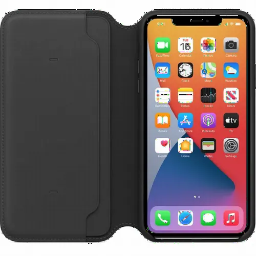 Чехол Apple iPhone 11 Pro Max Folio, Чёрный