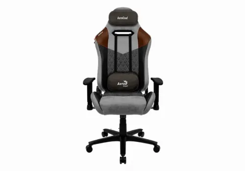Gaming Chair AeroCool DUKE Tan Grey, User max load up to 150kg / height 165-180cm