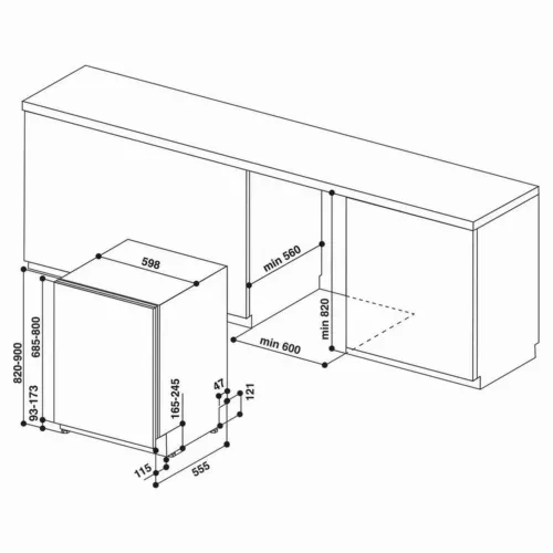 Посудомоечная машина Hotpoint-Ariston HIS 3010, Белый
