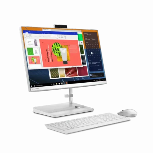 Computer All-in-One Lenovo IdeaCentre 3 27ITL6, 27", Intel Core i5-1135G7, 8GB/512GB, Fără SO, Alb