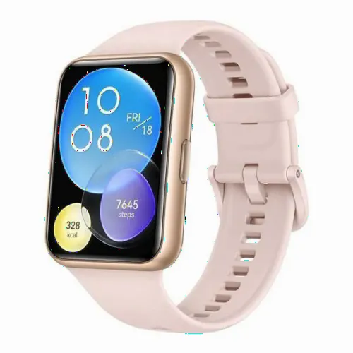 HUAWEI WATCH FIT 2, Sakura Pink, Silicone Strap