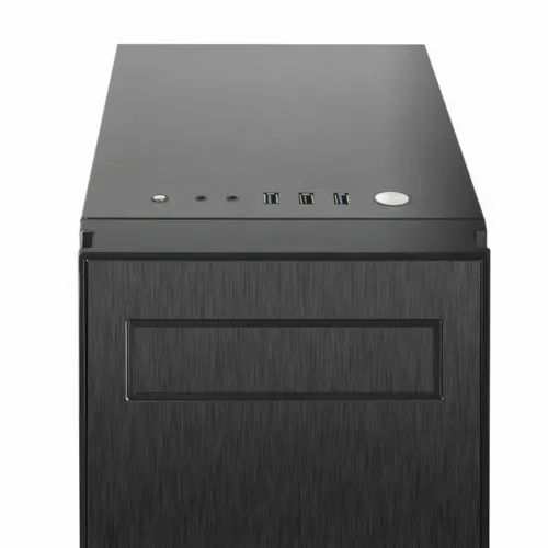 Компьютерный корпус Chieftec AL-02B-TG-OP, Micro-ATX, ATX, Чёрный