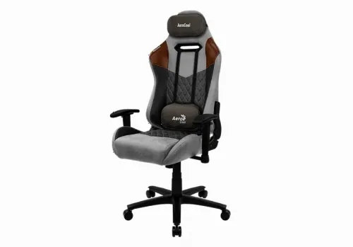 Gaming Chair AeroCool DUKE Tan Grey, User max load up to 150kg / height 165-180cm