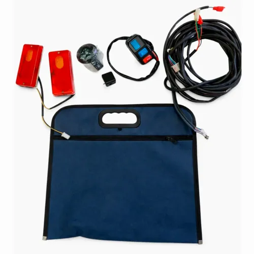 Set complet de lumini la remorca pentru motocultoare