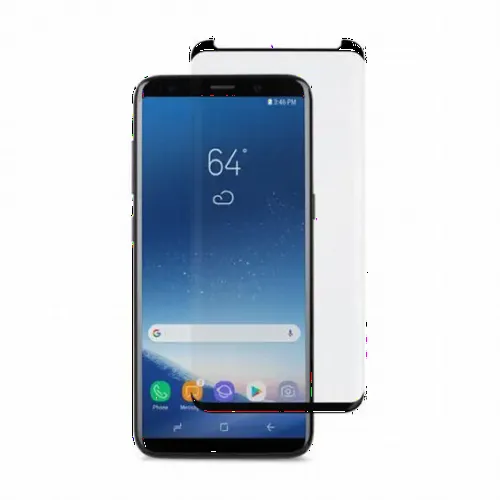 Sticlă de protecție QUMO IonGlass - Galaxy S9+, Negru