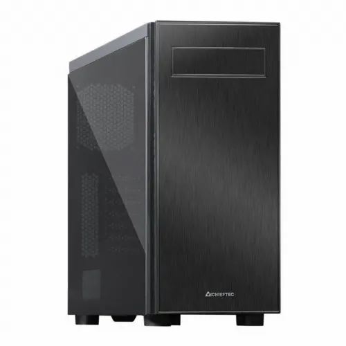 Компьютерный корпус Chieftec AL-02B-TG-OP, Micro-ATX, ATX, Чёрный