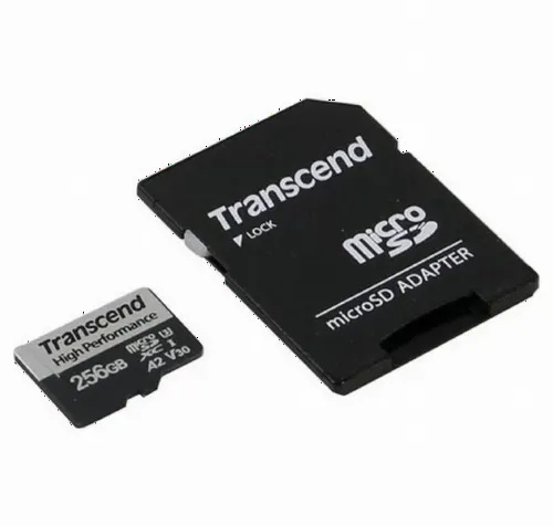 Card de Memorie Transcend MicroSDXC Class 10, 256GB (TS256GUSD330S)