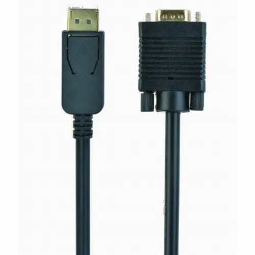 Cablu Video Cablexpert CCP-DPM-VGAM-6, DisplayPort (M) - VGA D-Sub (M), 1,8m, Negru