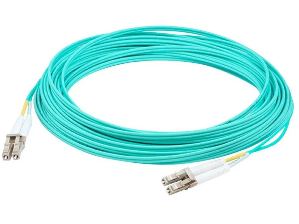 Fiber optic patch cords, Multimode OM4, LC-LC Duplex, 5M