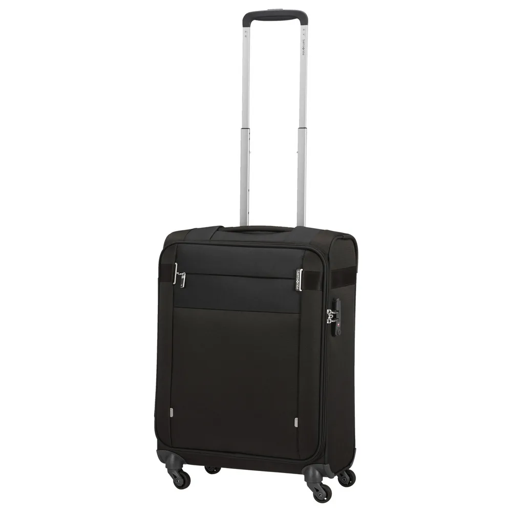 Valiza Samsonite CITYBEAT cu 4 roti 55/20 LENGTH 40CM negru