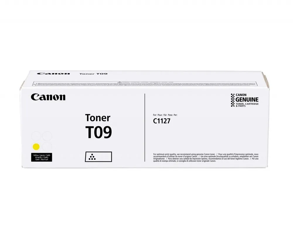 Тонер Canon T09, Желтый