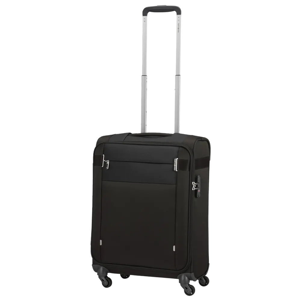 Valiza Samsonite CITYBEAT cu 4 roti 55/20 LENGTH 40CM negru