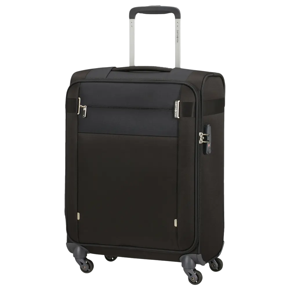 Valiza Samsonite CITYBEAT cu 4 roti 55/20 LENGTH 40CM negru