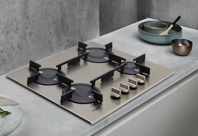 Газовая варочная панель Whirlpool PMW 64D2/IXL, Серебристый