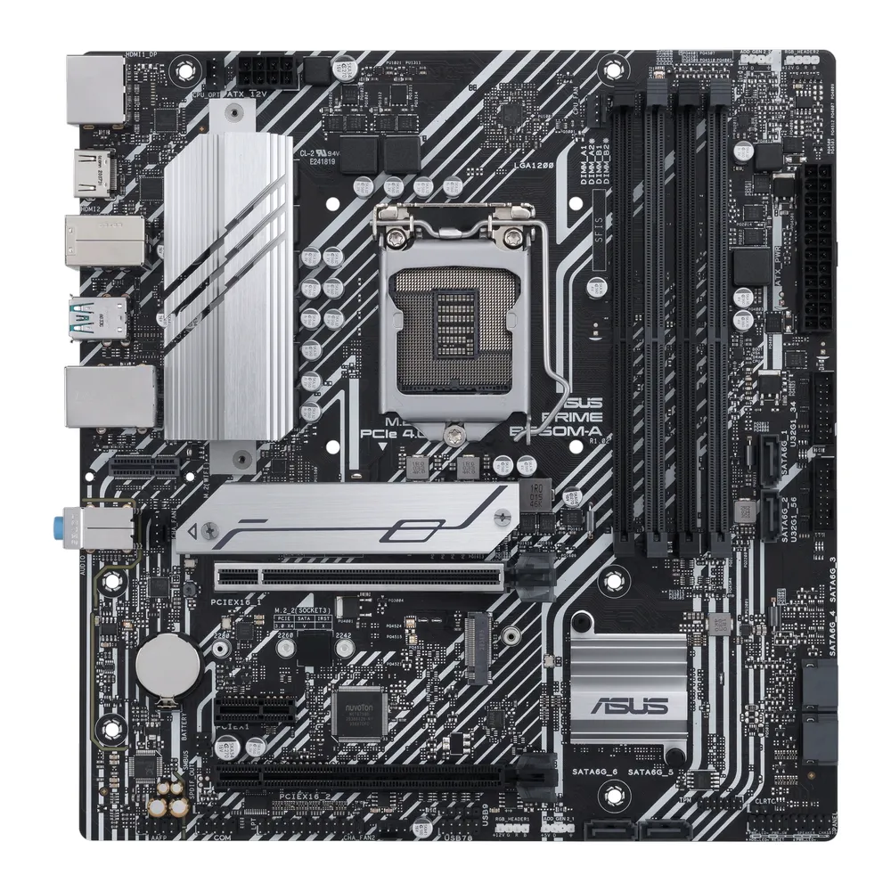 Placă de bază ASUS PRIME B560M-A, LGA1200, Intel B560, Micro-ATX