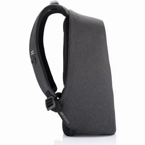 Rucsac pentru Laptop Bobby PRO, 15.6", Piele artificială, Negru