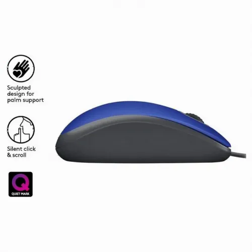 Mouse Logitech M110, Albastru
